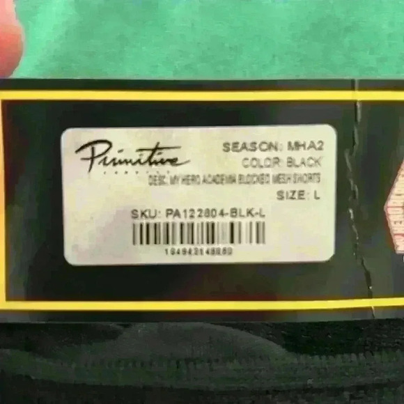 Men’s or Women’s Primitive My Hero Academy Mesh Shorts - Picture 5 of 5